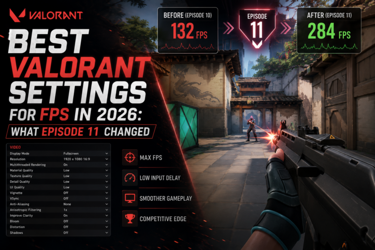 Valorant FPS Drop After Update? Fix Stutters & Lag (2026 Guide)